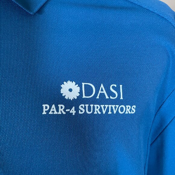 Nike Men's Blue Short Sleeve Polo Shirt Large Dasi - Picture 4 of 8